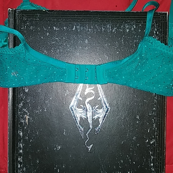 FREE❣️💚 AERIE 🍀 Emerald green clover Sophie 32b bra 🆓🆓🆓FREEW/$25BUNDLE❣️ - Picture 5 of 7